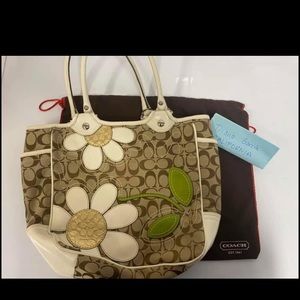 Authentic COACH flower bag